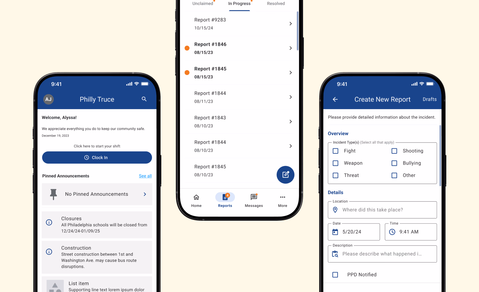 Reducing violence by improving record-keeping accuracy by 15%